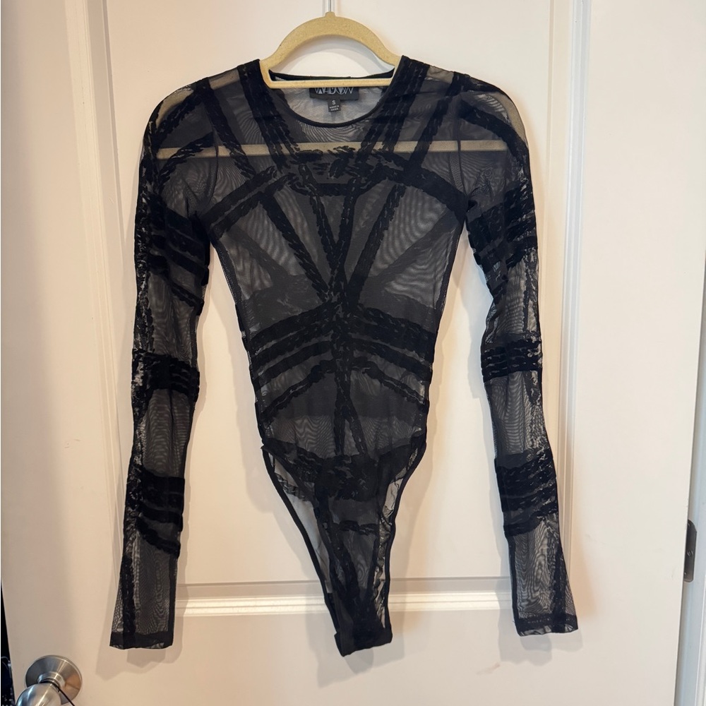 TWISTED FANTASIES MESH BODYSUIT
